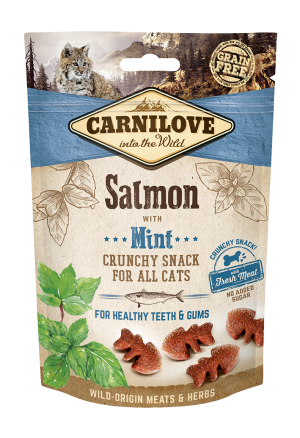 Carnilove® Cat Snack Crunchy Salmon with Mint