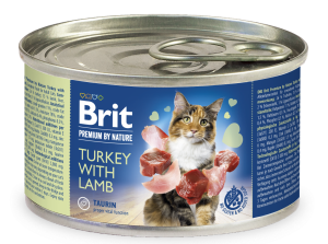 Brit Premium® Cat Cans Turkey with Lamb