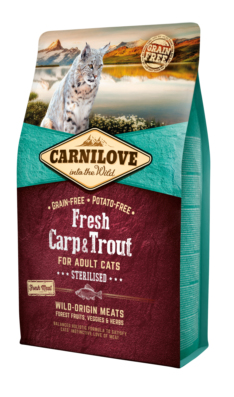 Carnilove Fresh® Cat Adult Carp & Trout Sterilised