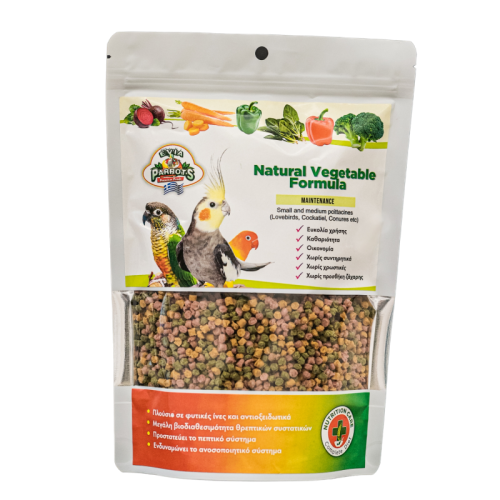 Evia Parrots® Natural Vegetable Formula
